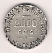 2000 reis Prata 1907- República R$49,00